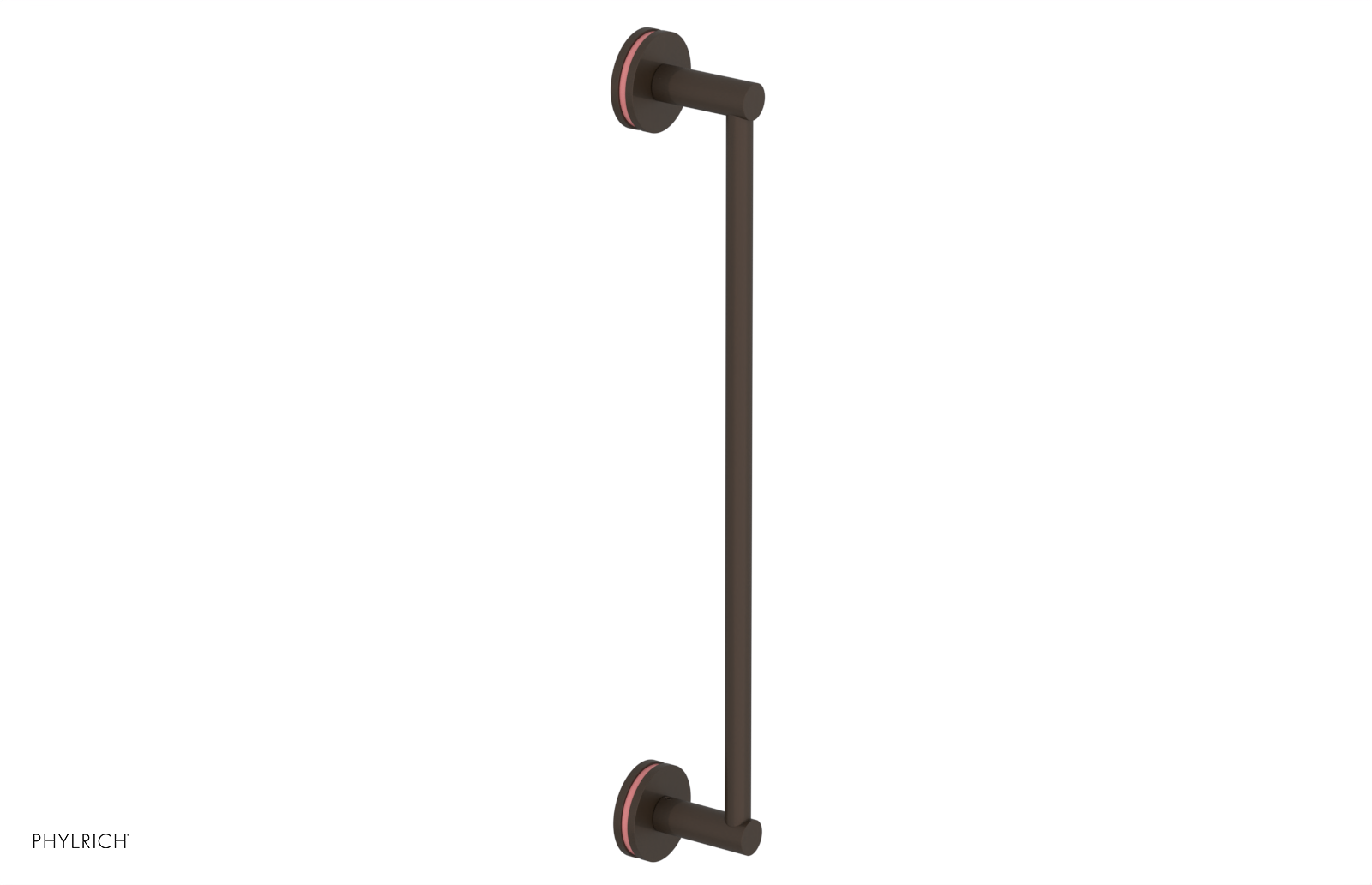 JOLIE - 18" Towel Bar with "Pink" Accents 222-70