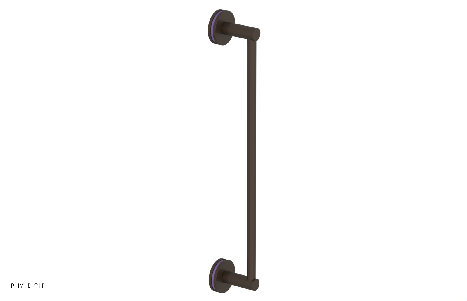 JOLIE - 18" Towel Bar with "Purple" Accents 222-70