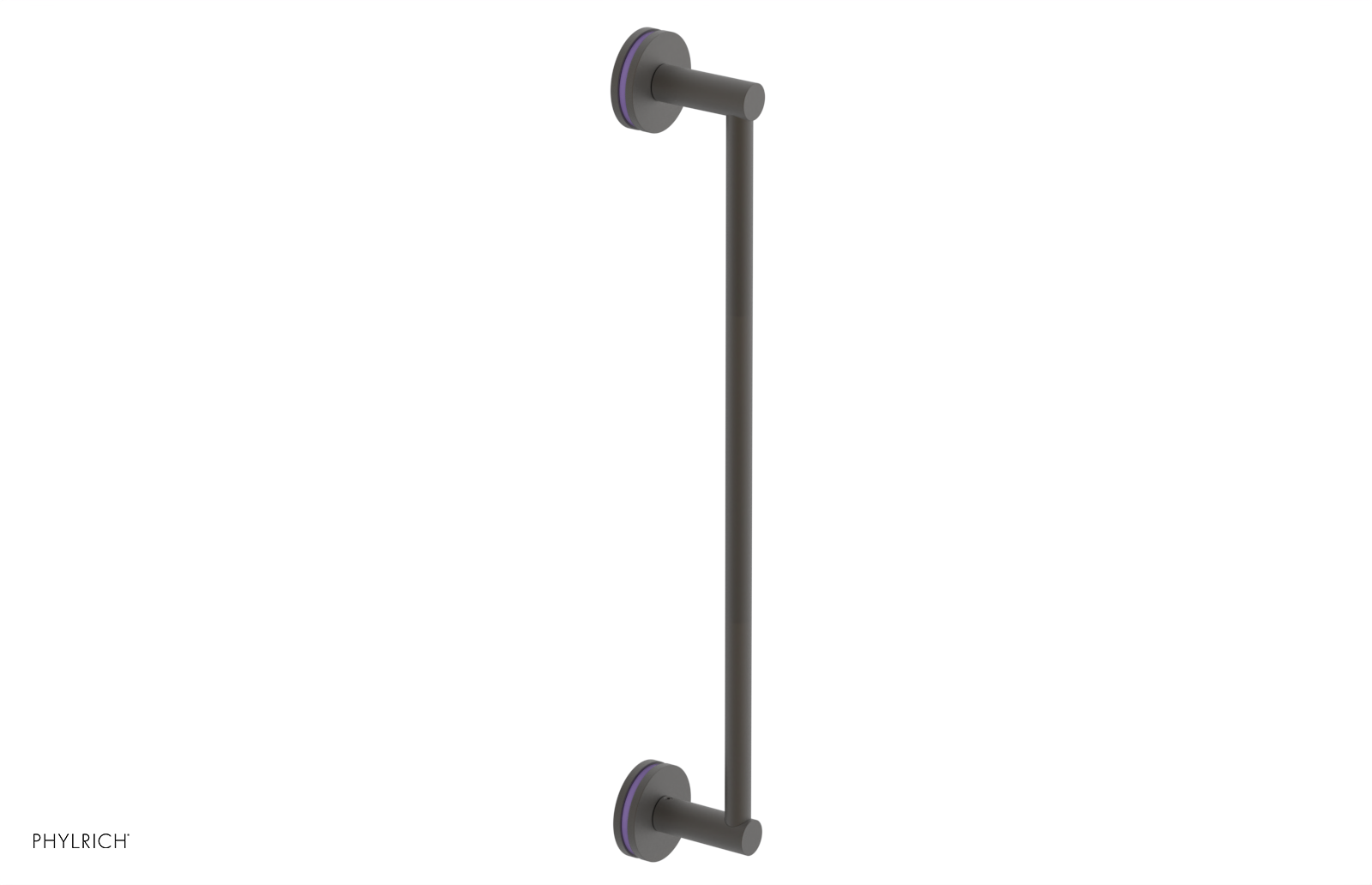 JOLIE - 18" Towel Bar with "Purple" Accents 222-70