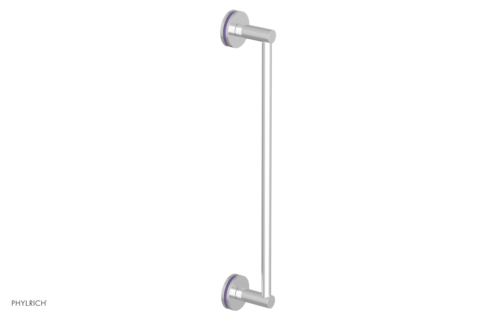 JOLIE - 18" Towel Bar with "Purple" Accents 222-70