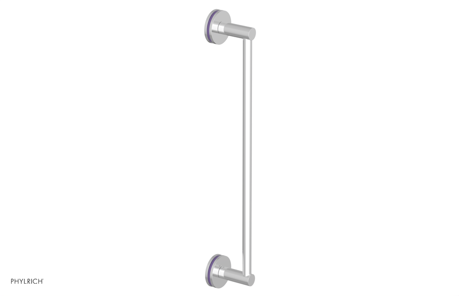 JOLIE - 18" Towel Bar with "Purple" Accents 222-70