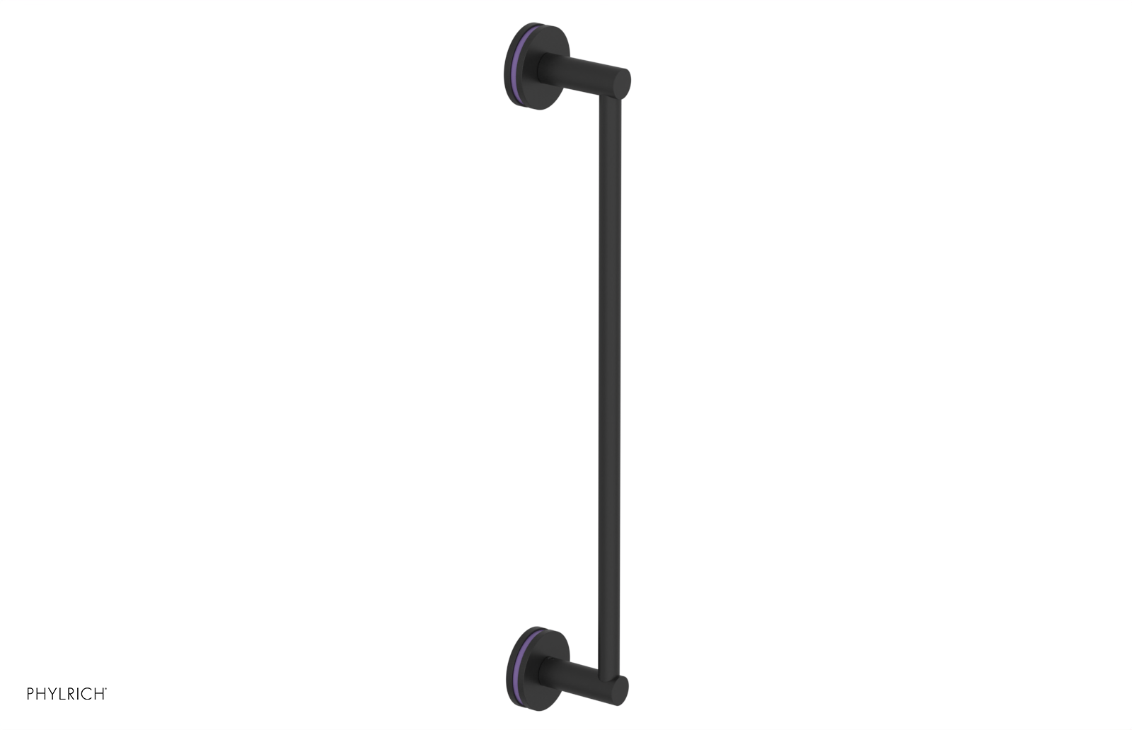 JOLIE - 18" Towel Bar with "Purple" Accents 222-70