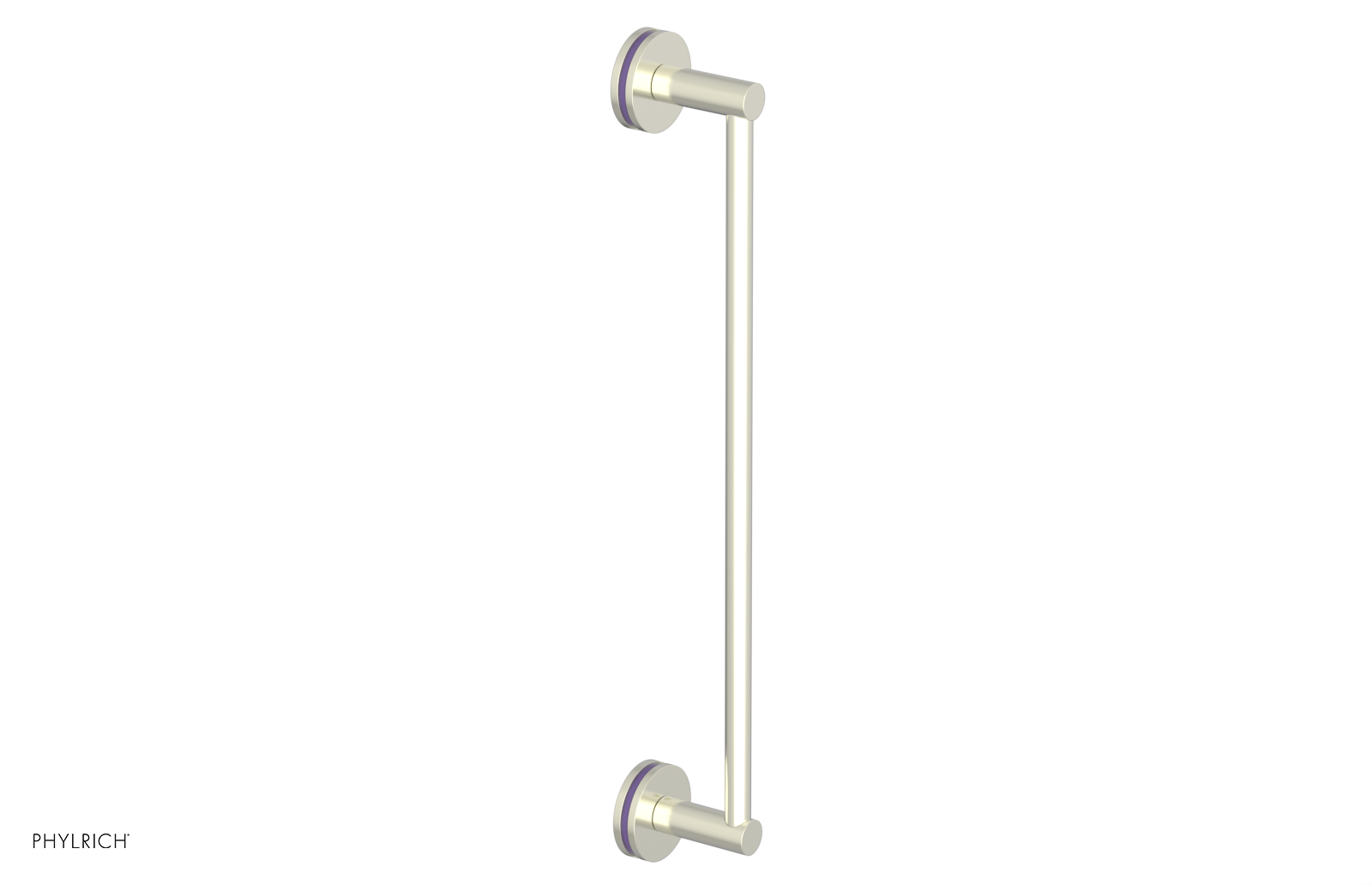 JOLIE - 18" Towel Bar with "Purple" Accents 222-70