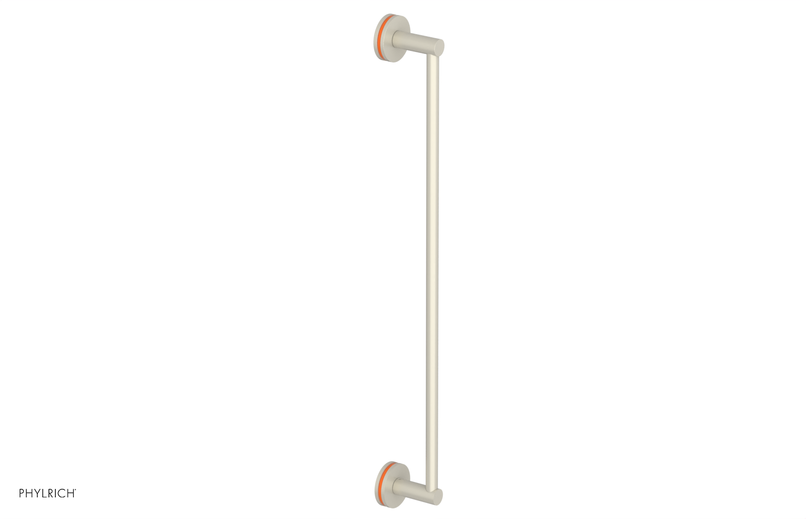 JOLIE - 24" Towel Bar with "Orange" Accents 222-71