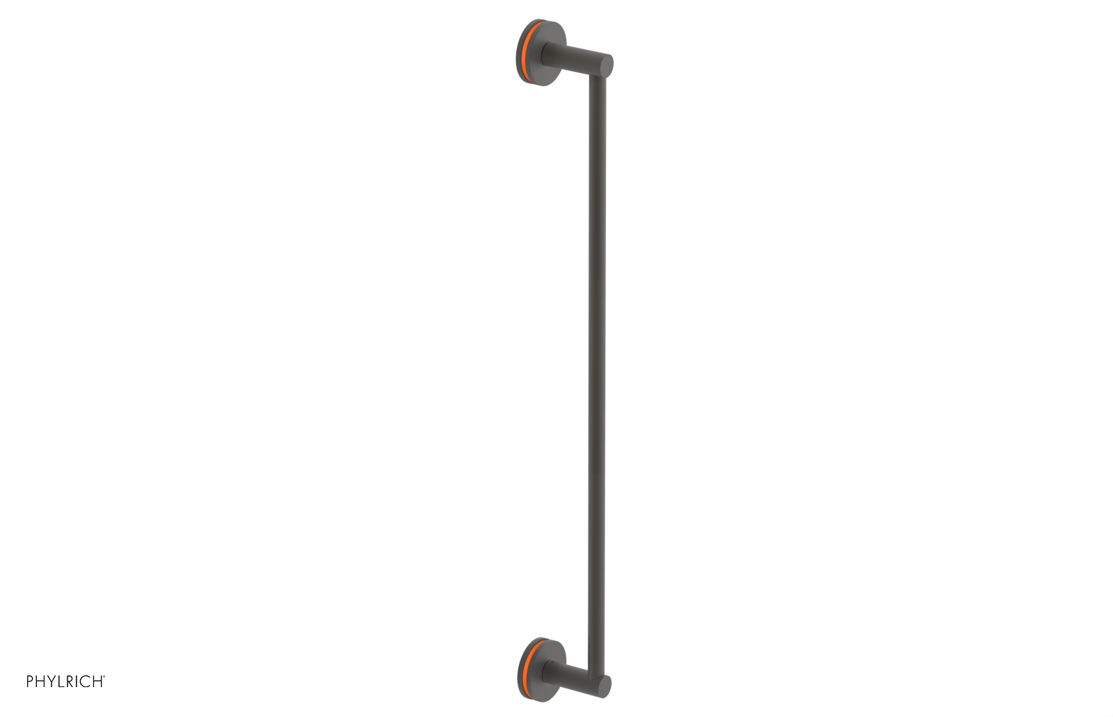 JOLIE - 24" Towel Bar with "Orange" Accents 222-71
