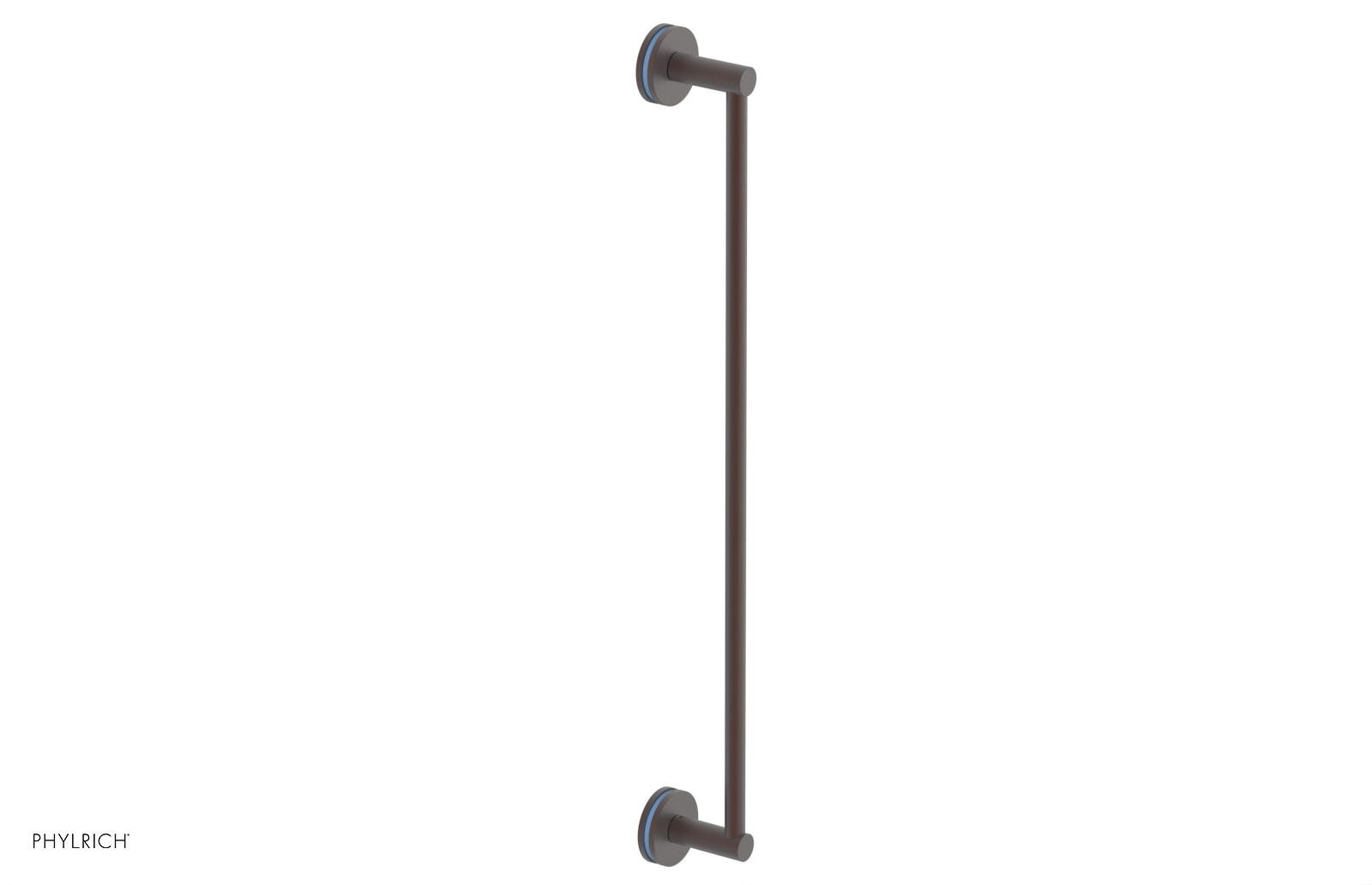 JOLIE - 24" Towel Bar with "Light Blue" Accents 222-71