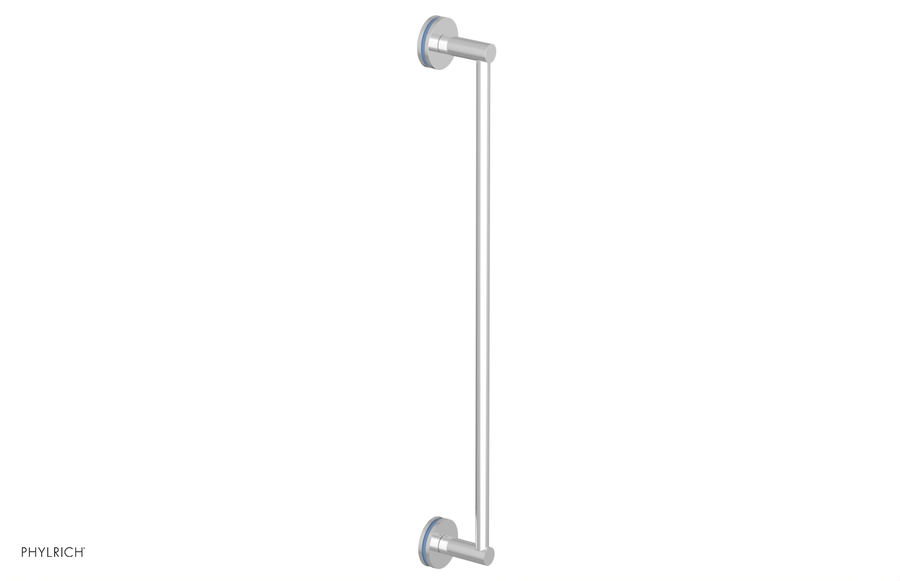JOLIE - 24" Towel Bar with "Light Blue" Accents 222-71