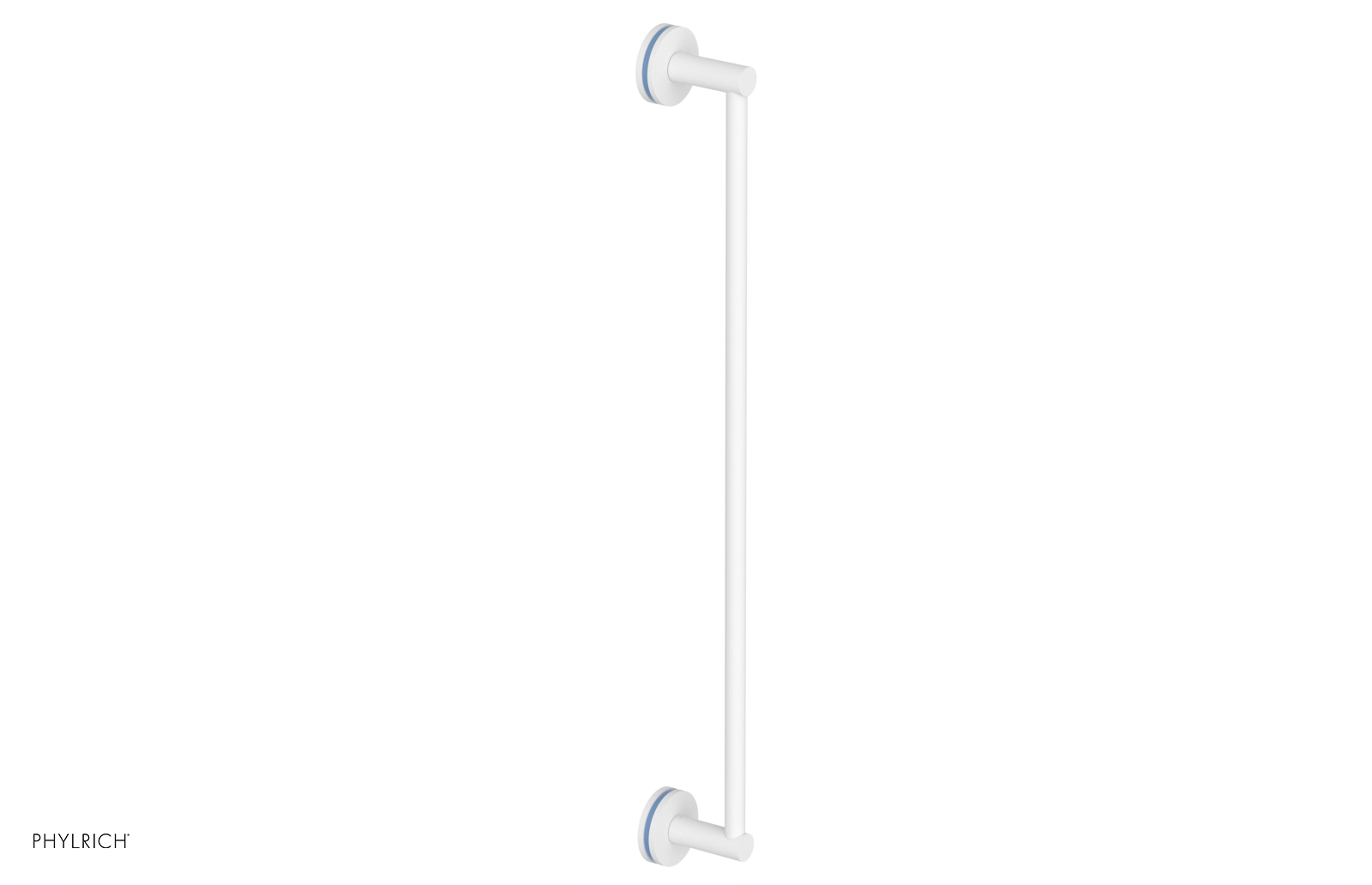 JOLIE - 24" Towel Bar with "Light Blue" Accents 222-71