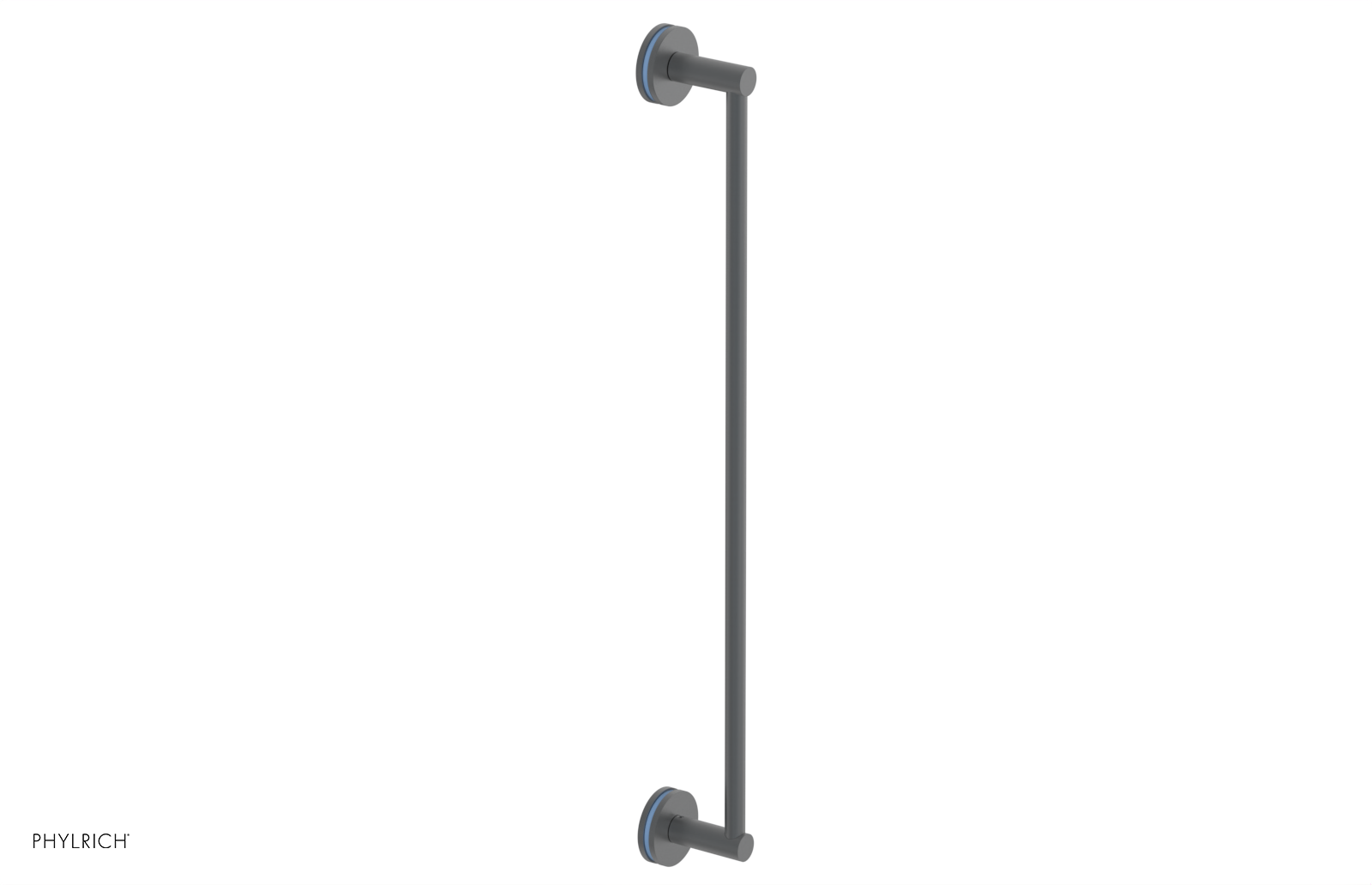 JOLIE - 24" Towel Bar with "Light Blue" Accents 222-71