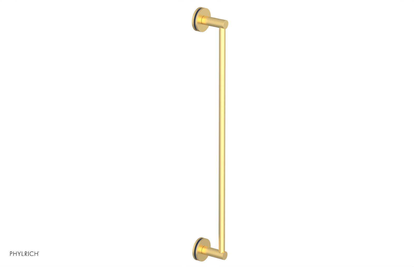 JOLIE - 24" Towel Bar with "Navy Blue" Accents 222-71