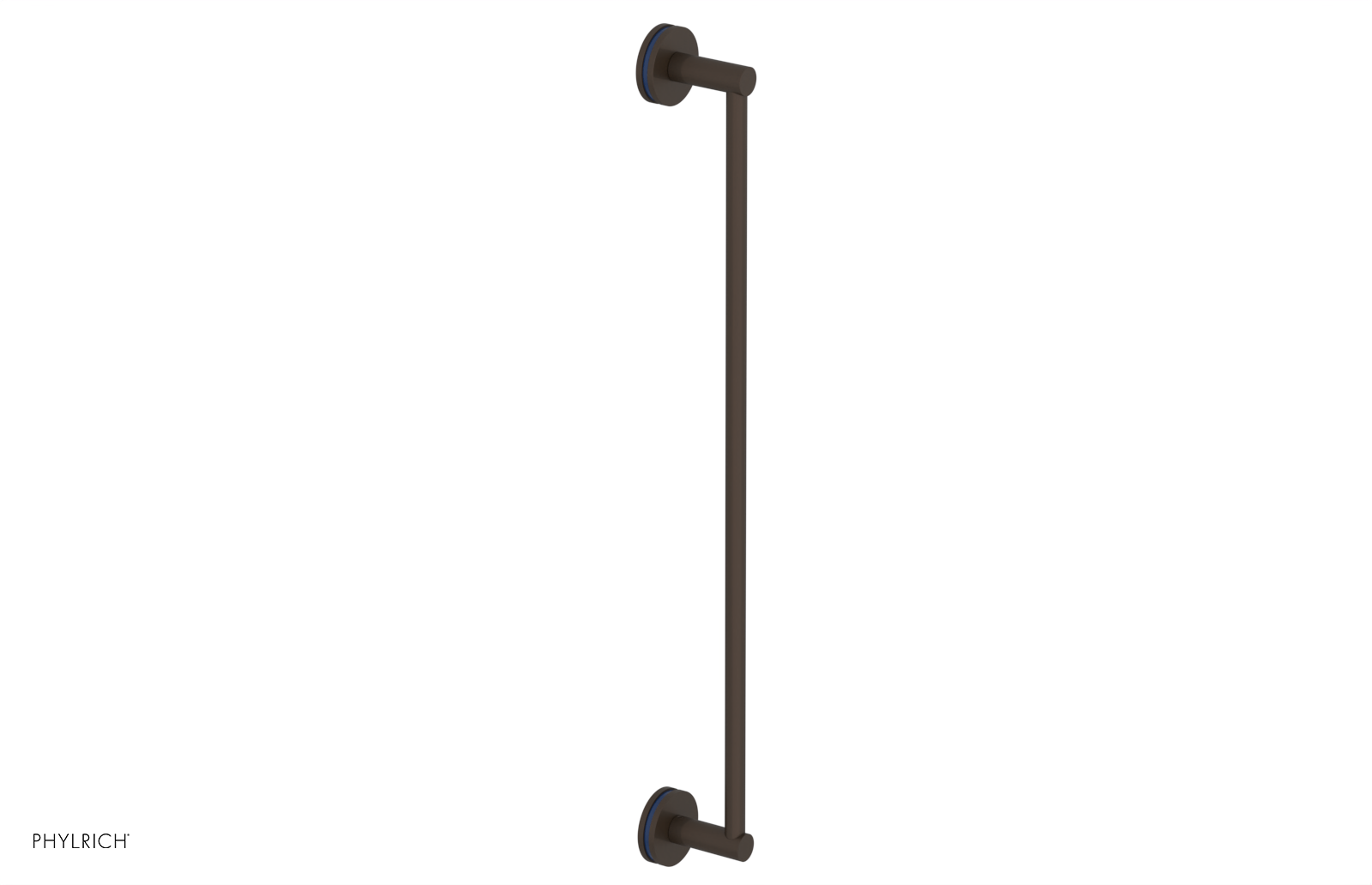 JOLIE - 24" Towel Bar with "Navy Blue" Accents 222-71