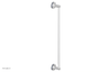 JOLIE - 24" Towel Bar with "Navy Blue" Accents 222-71