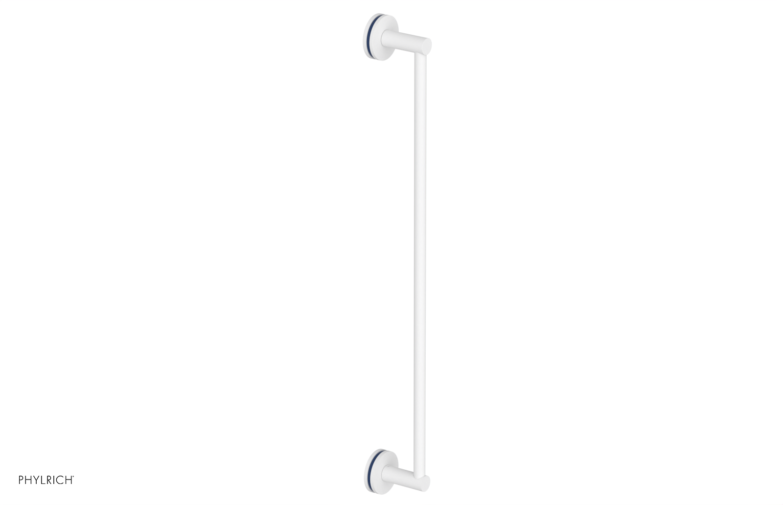 JOLIE - 24" Towel Bar with "Navy Blue" Accents 222-71