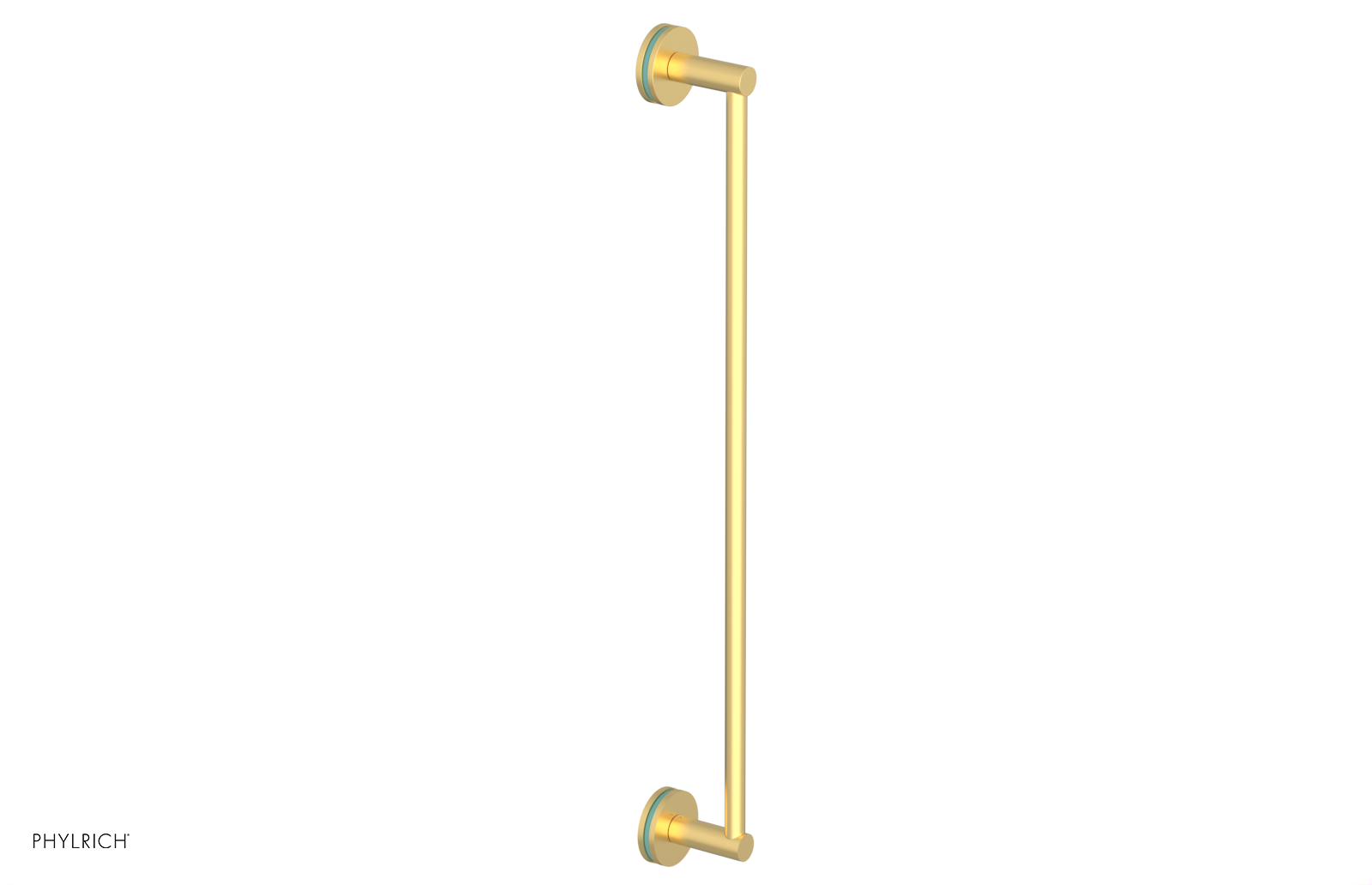 JOLIE - 24" Towel Bar with "Turqoise" Accents 222-71