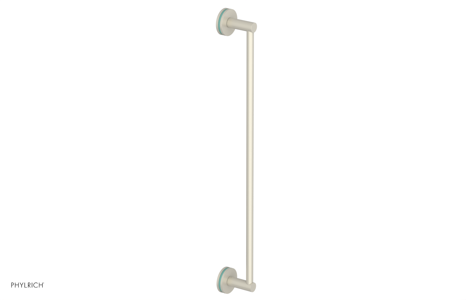 JOLIE - 24" Towel Bar with "Turqoise" Accents 222-71