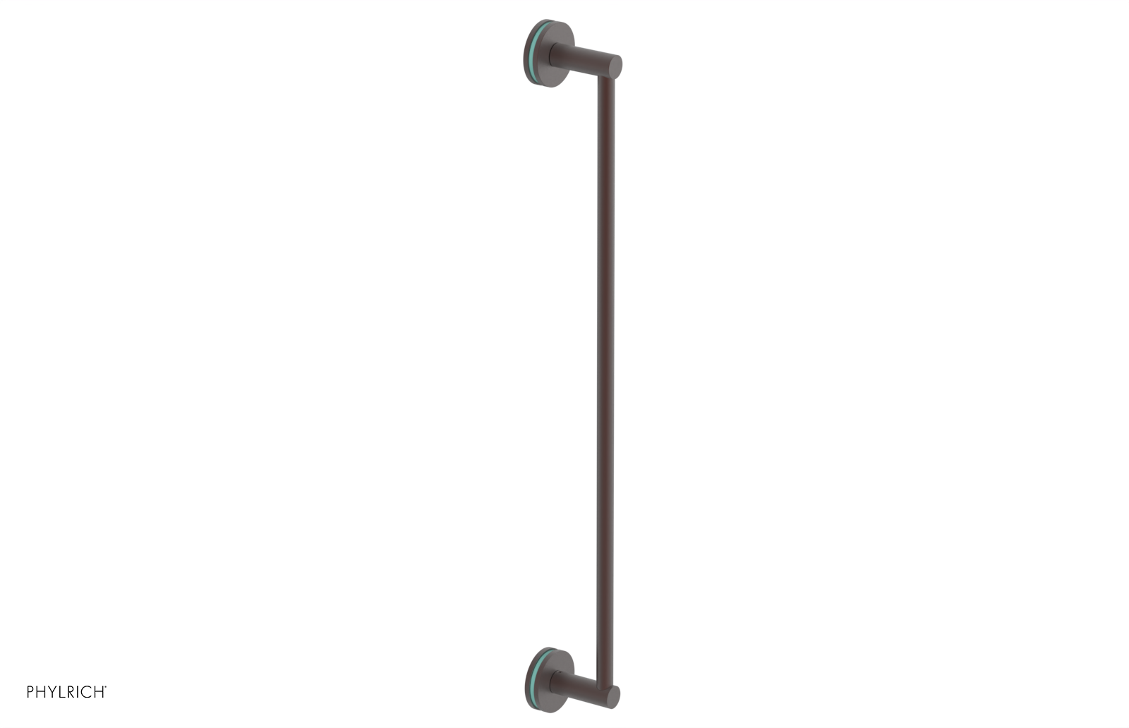 JOLIE - 24" Towel Bar with "Turqoise" Accents 222-71