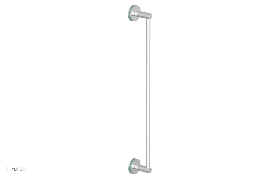 JOLIE - 24" Towel Bar with "Turqoise" Accents 222-71