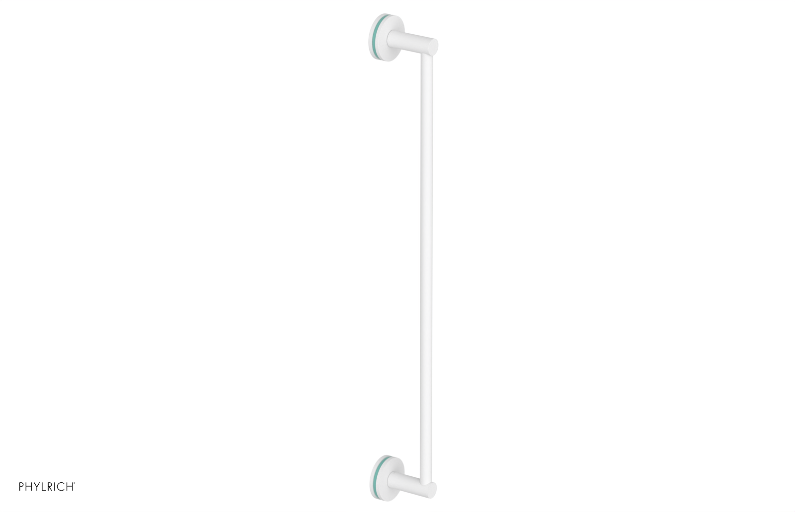 JOLIE - 24" Towel Bar with "Turqoise" Accents 222-71