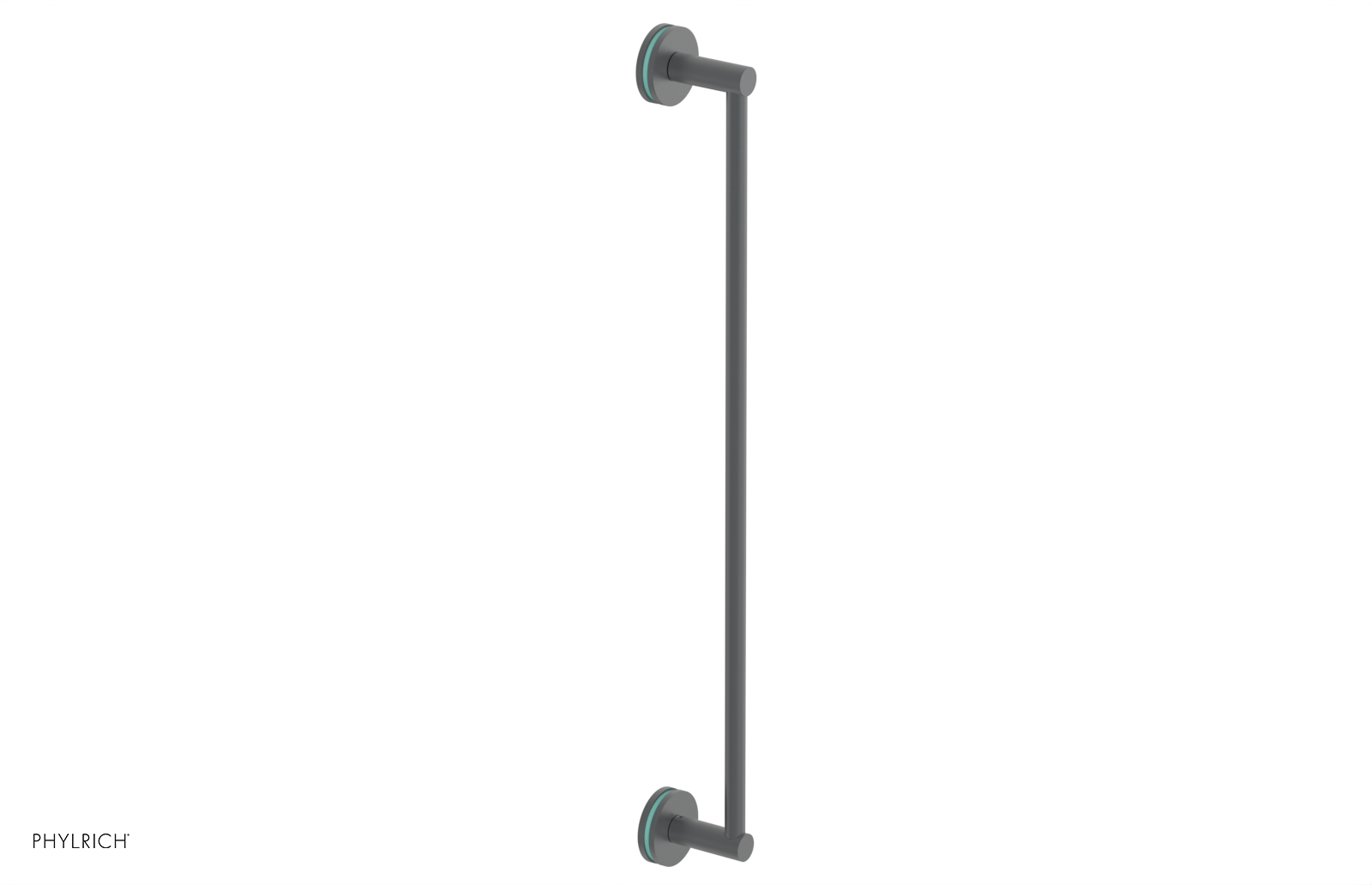 JOLIE - 24" Towel Bar with "Turqoise" Accents 222-71