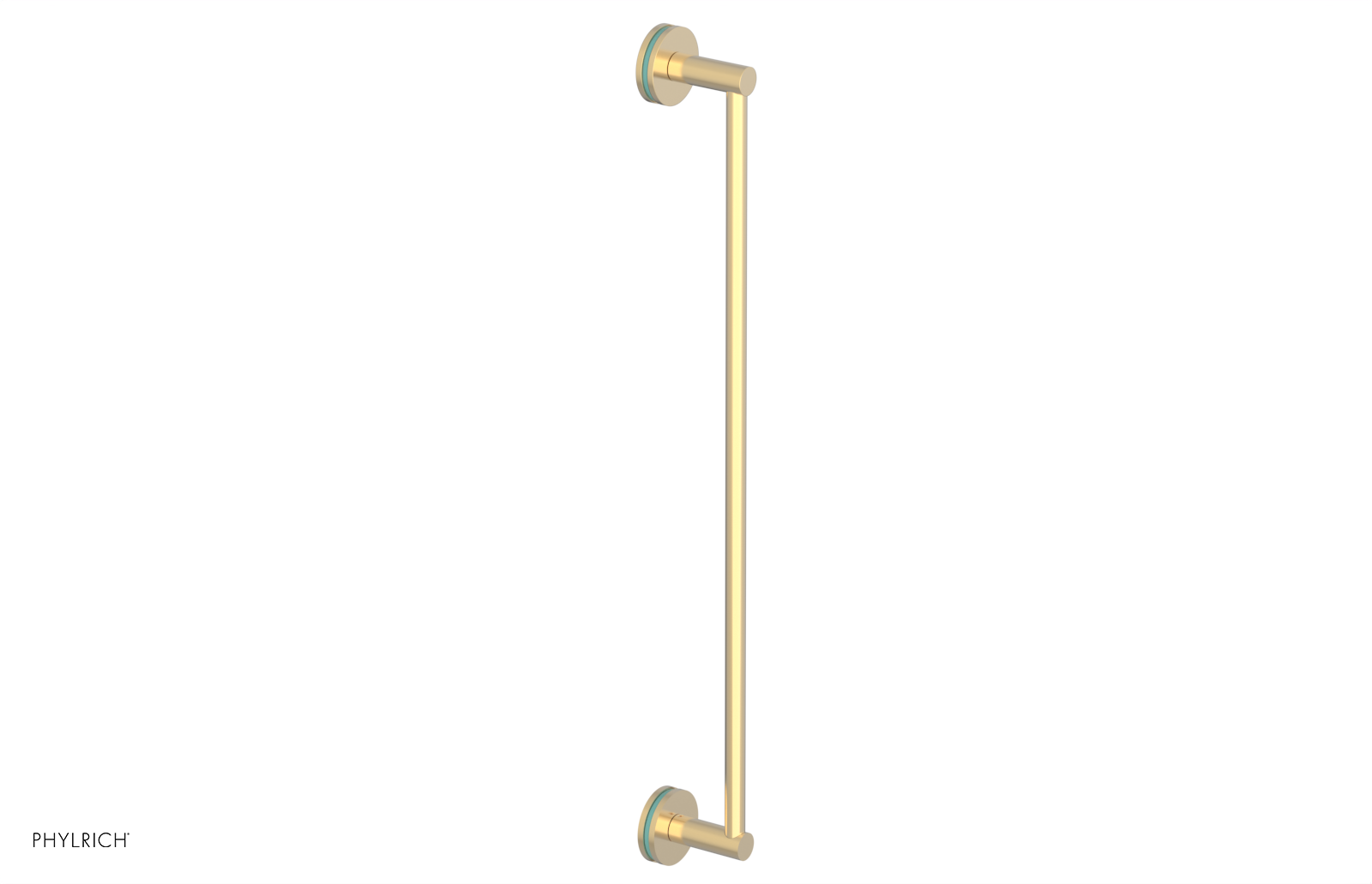JOLIE - 24" Towel Bar with "Turqoise" Accents 222-71