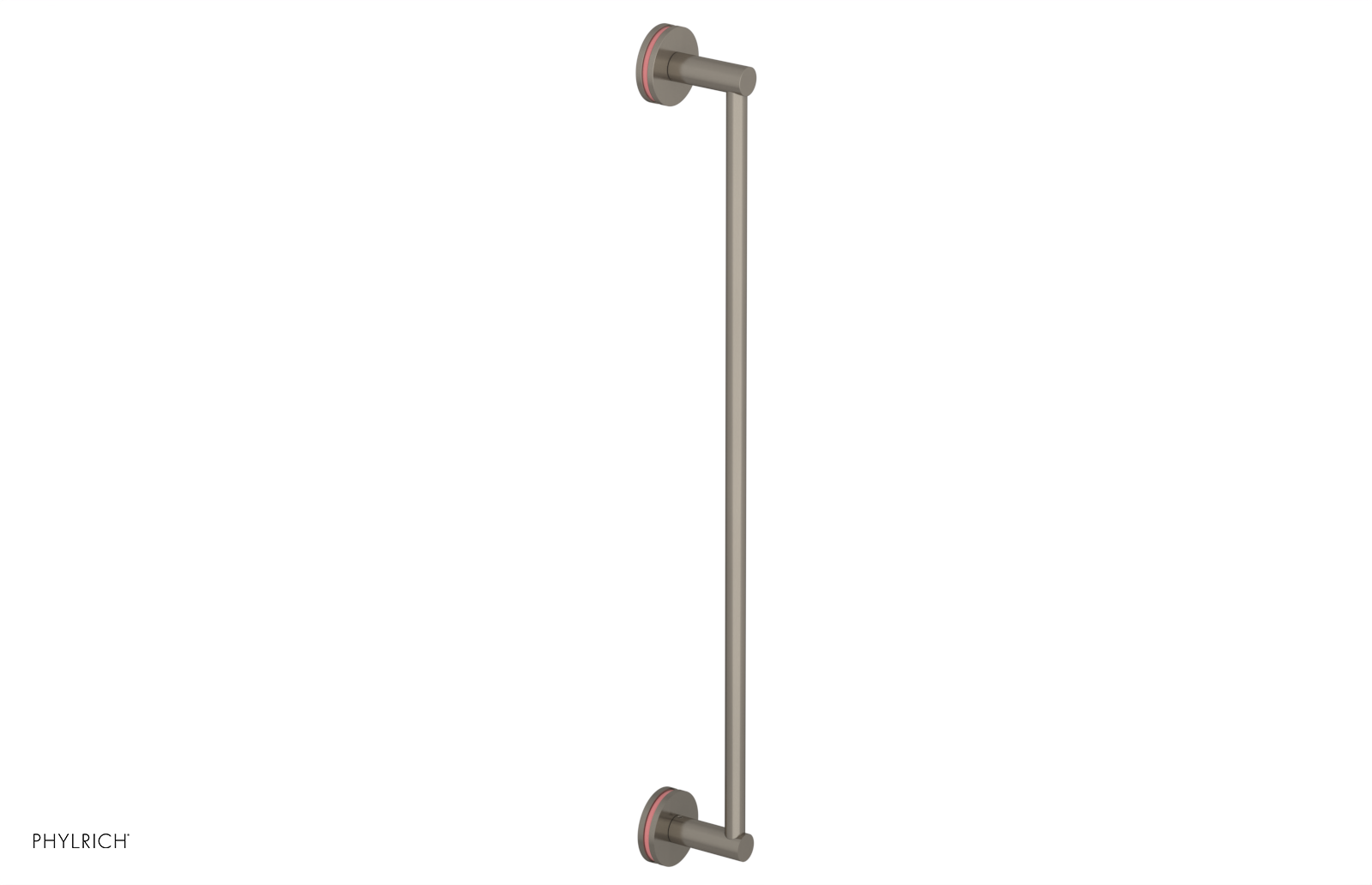 JOLIE - 24" Towel Bar with "Pink" Accents 222-71