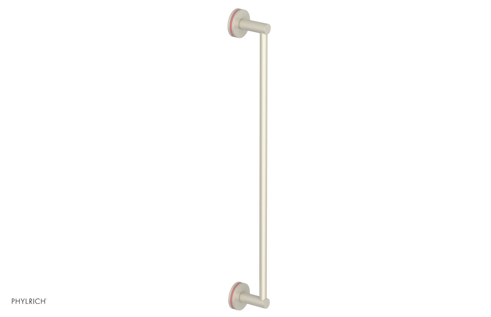 JOLIE - 24" Towel Bar with "Pink" Accents 222-71