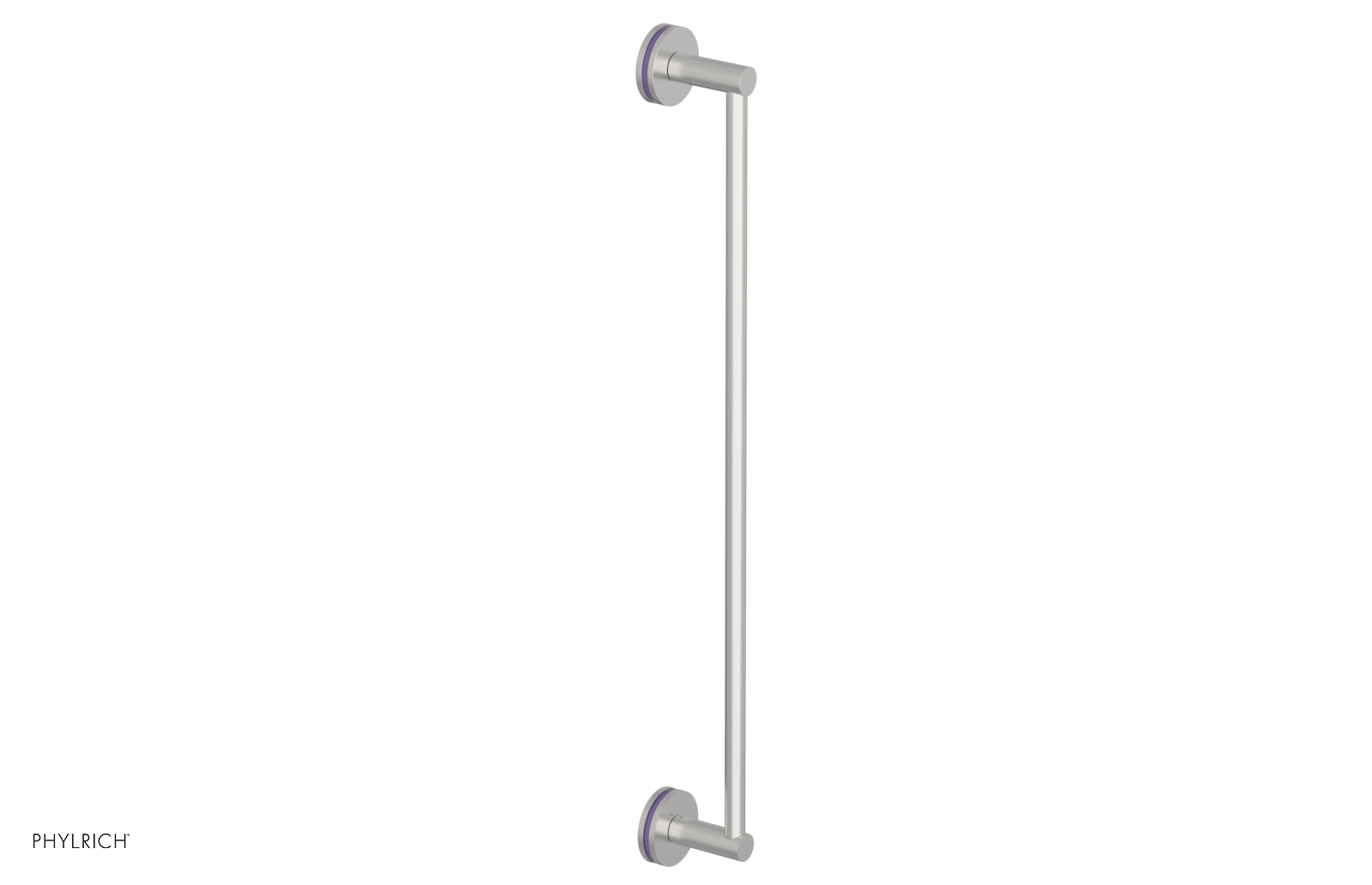 JOLIE - 24" Towel Bar with "Purple" Accents 222-71