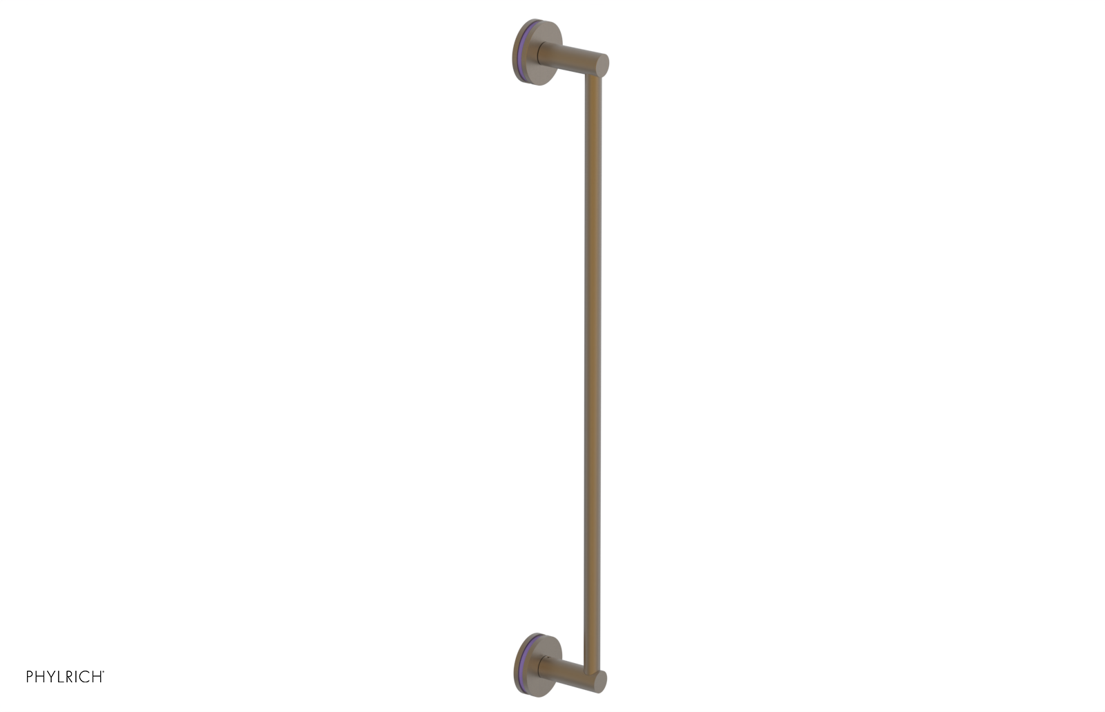 JOLIE - 24" Towel Bar with "Purple" Accents 222-71