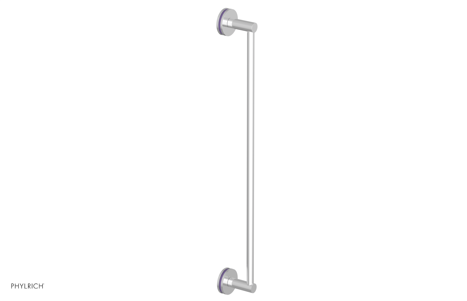 JOLIE - 24" Towel Bar with "Purple" Accents 222-71