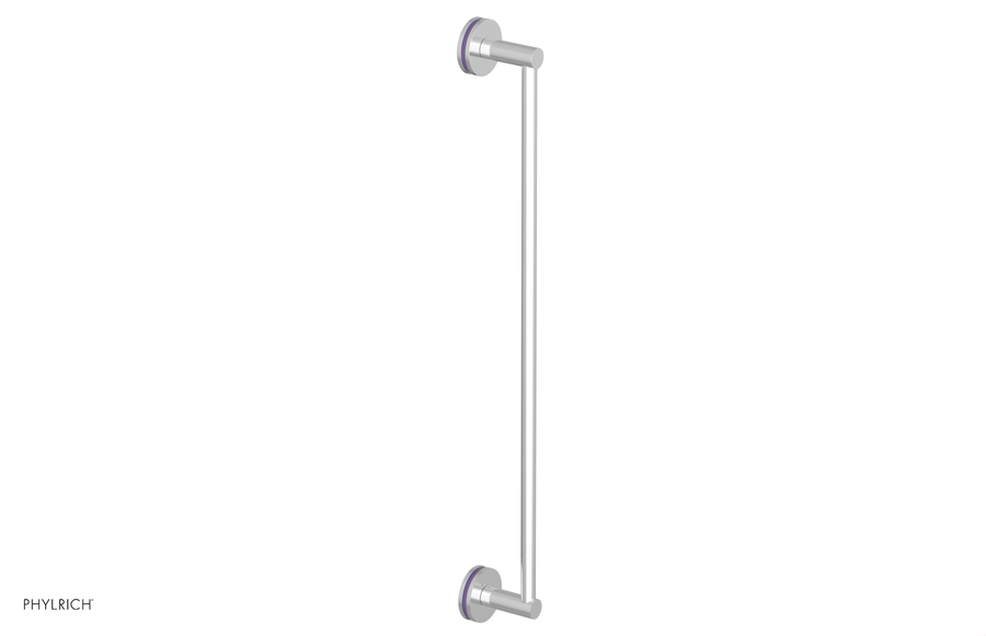 JOLIE - 24" Towel Bar with "Purple" Accents 222-71