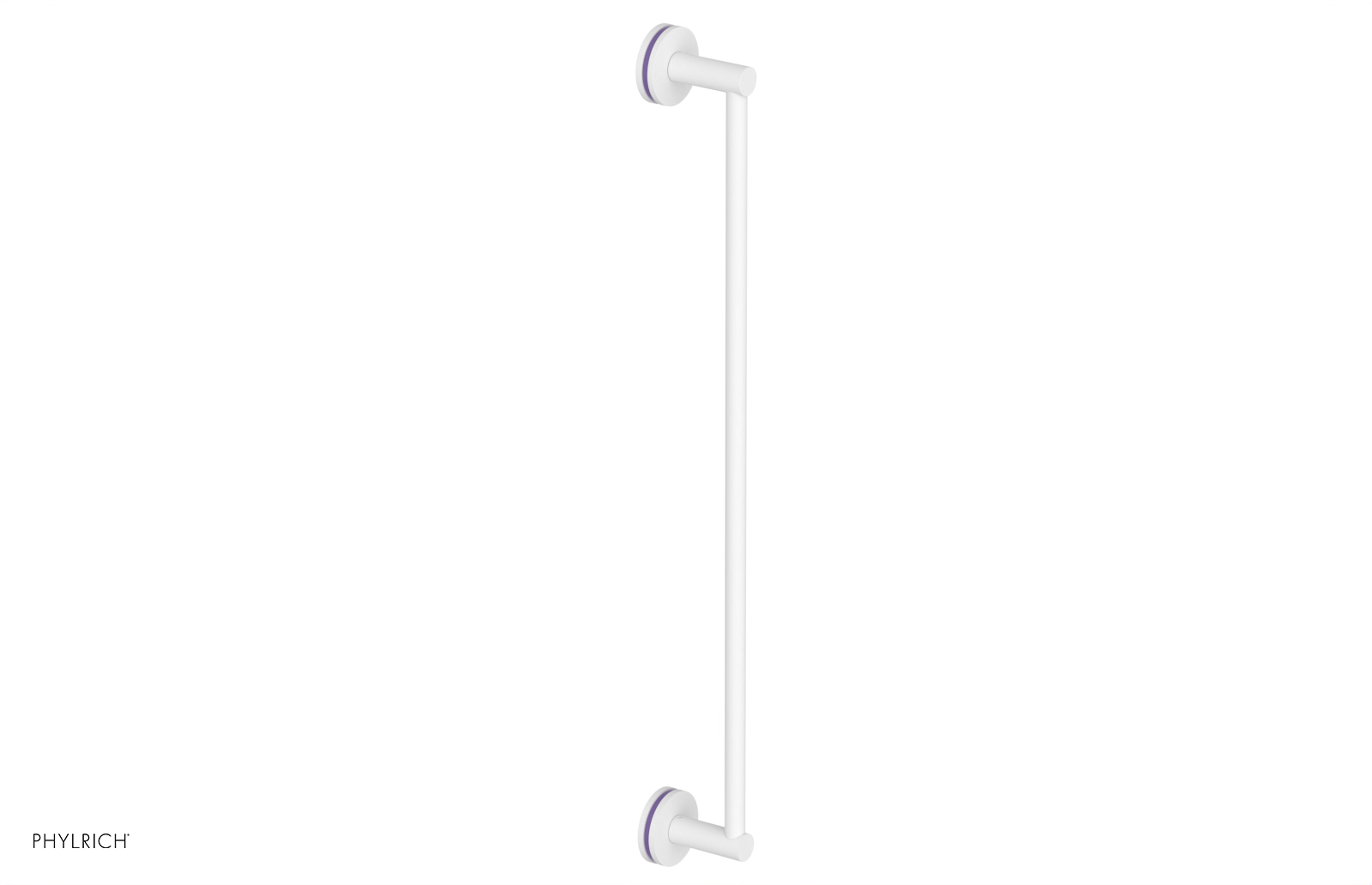 JOLIE - 24" Towel Bar with "Purple" Accents 222-71