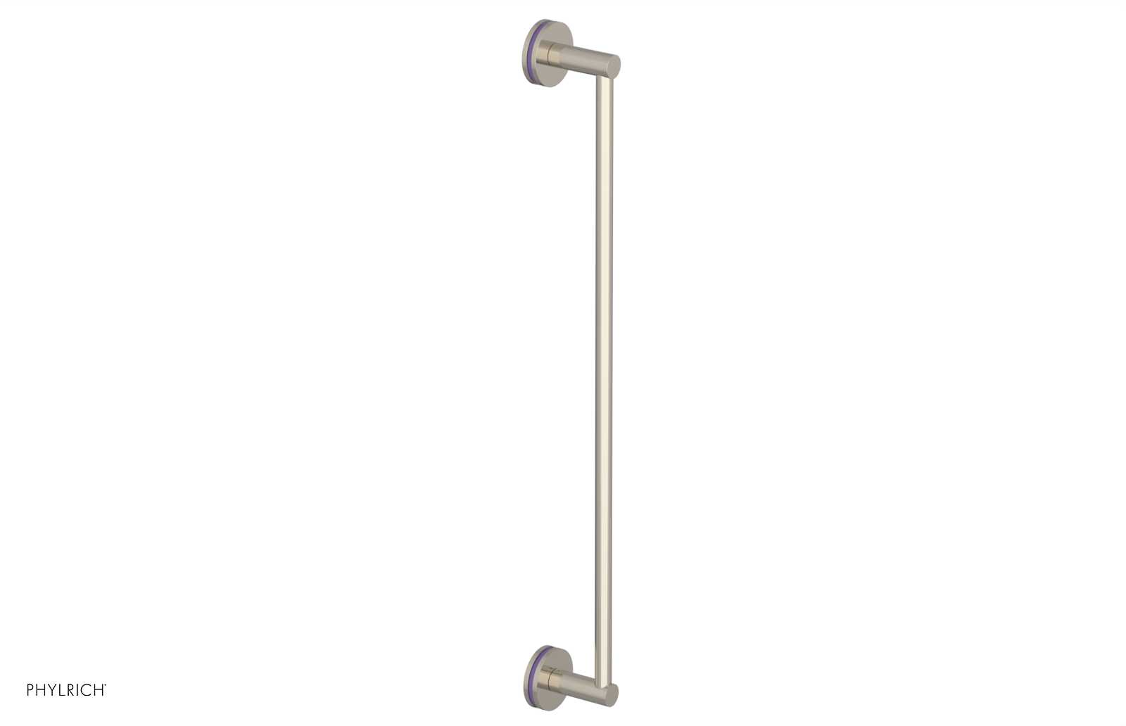 JOLIE - 24" Towel Bar with "Purple" Accents 222-71