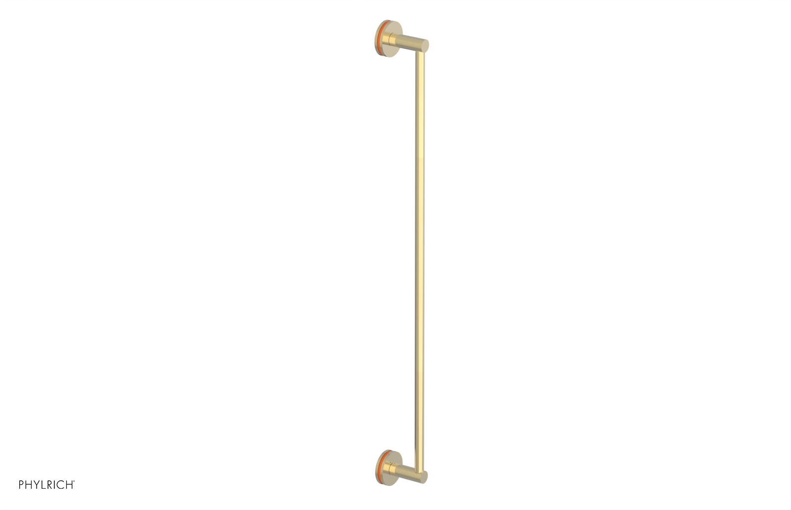 JOLIE - 30" Towel Bar with "Orange" Accents 222-72