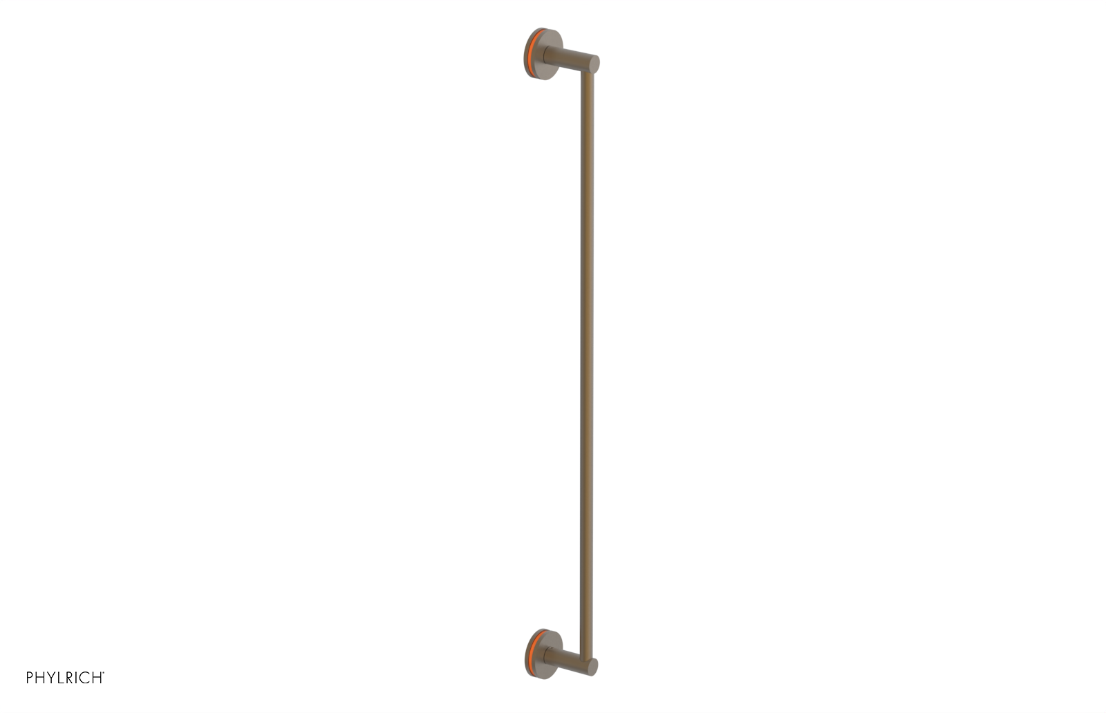 JOLIE - 30" Towel Bar with "Orange" Accents 222-72