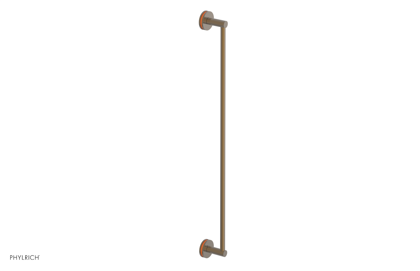 JOLIE - 30" Towel Bar with "Orange" Accents 222-72