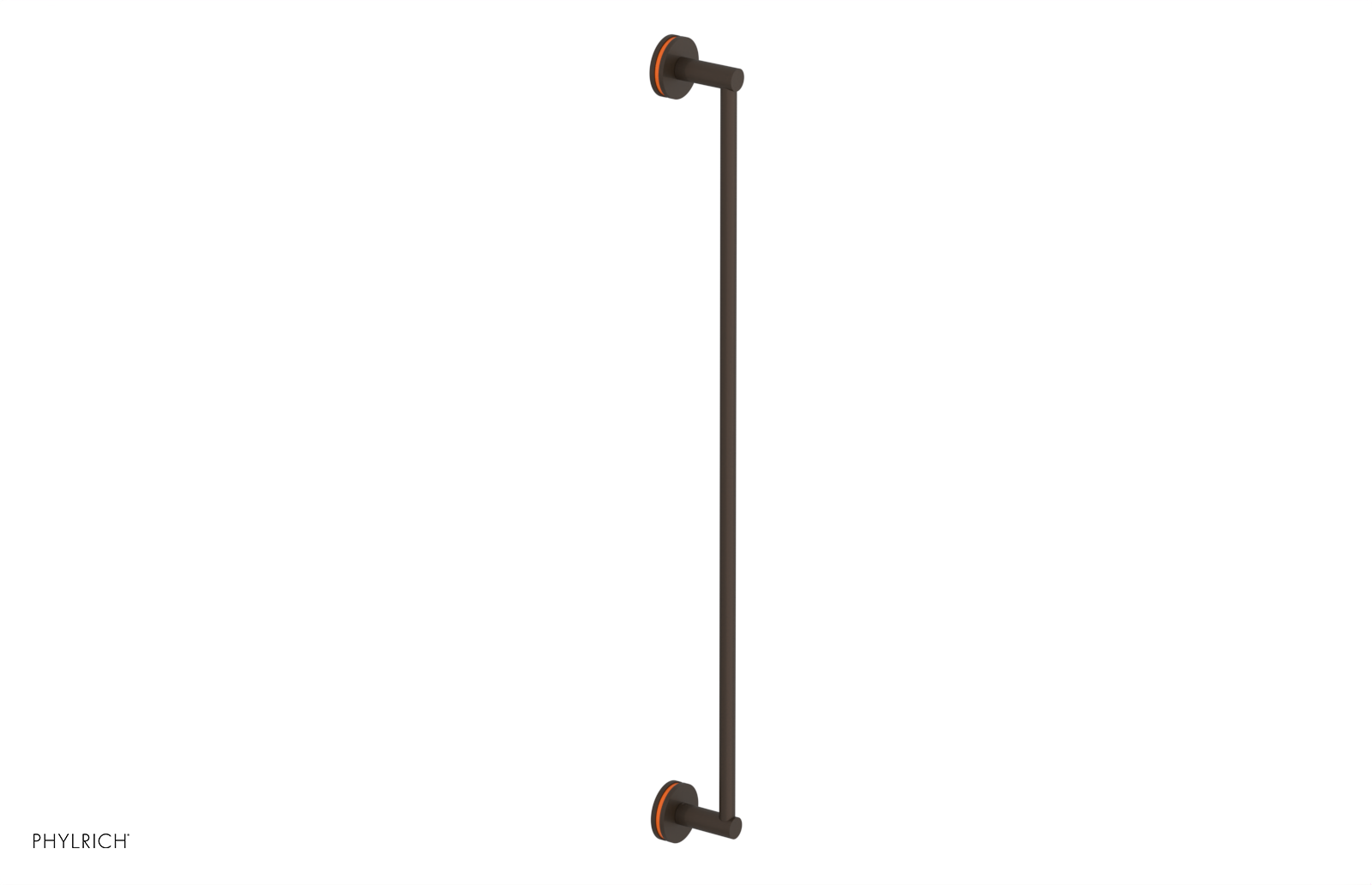 JOLIE - 30" Towel Bar with "Orange" Accents 222-72