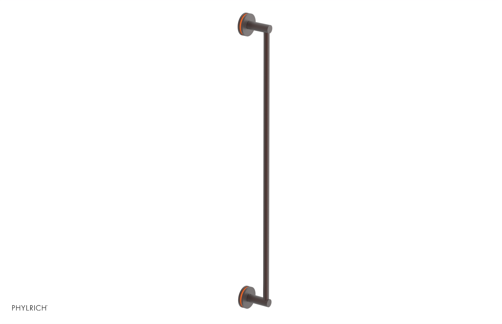 JOLIE - 30" Towel Bar with "Orange" Accents 222-72