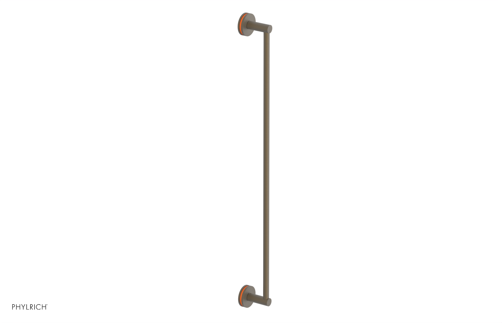 JOLIE - 30" Towel Bar with "Orange" Accents 222-72
