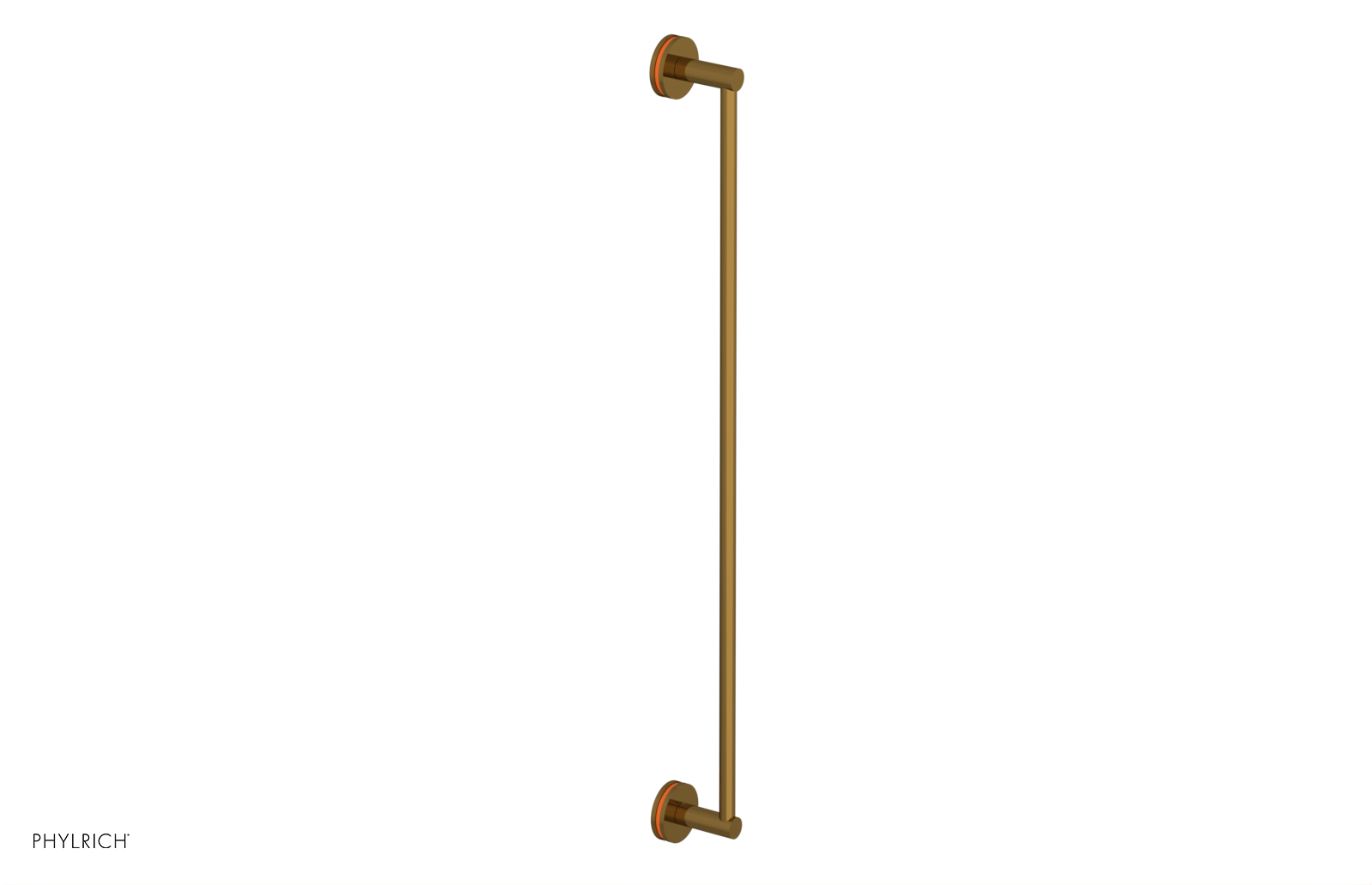 JOLIE - 30" Towel Bar with "Orange" Accents 222-72