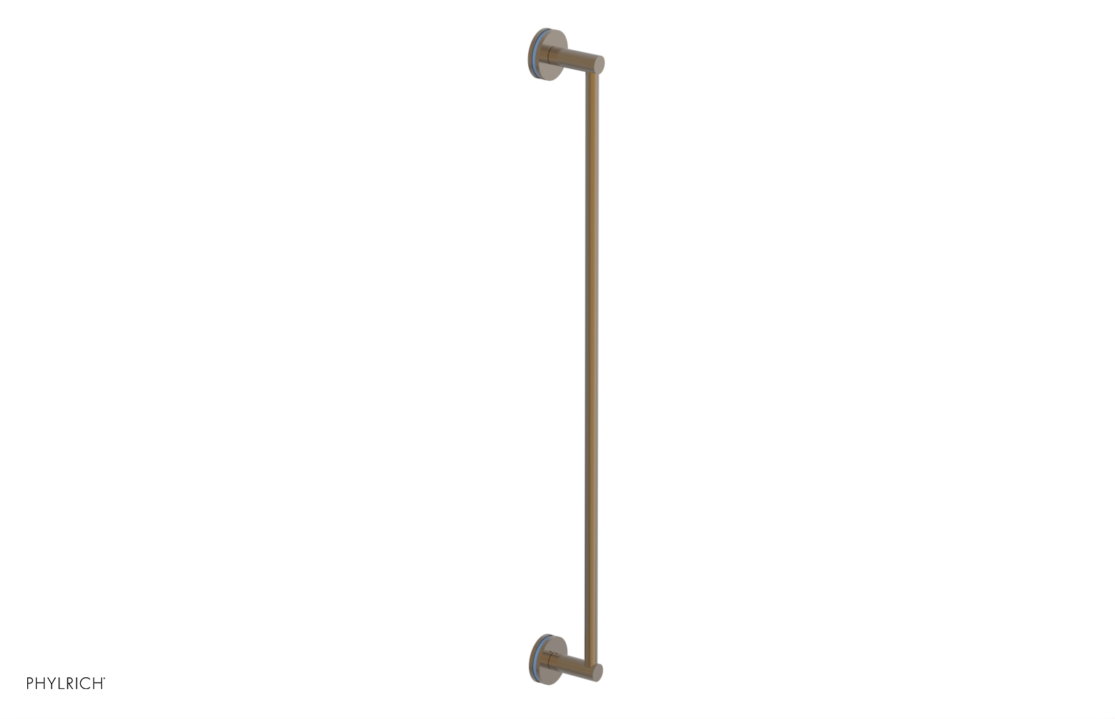 JOLIE - 30" Towel Bar with "Light Blue" Accents 222-72