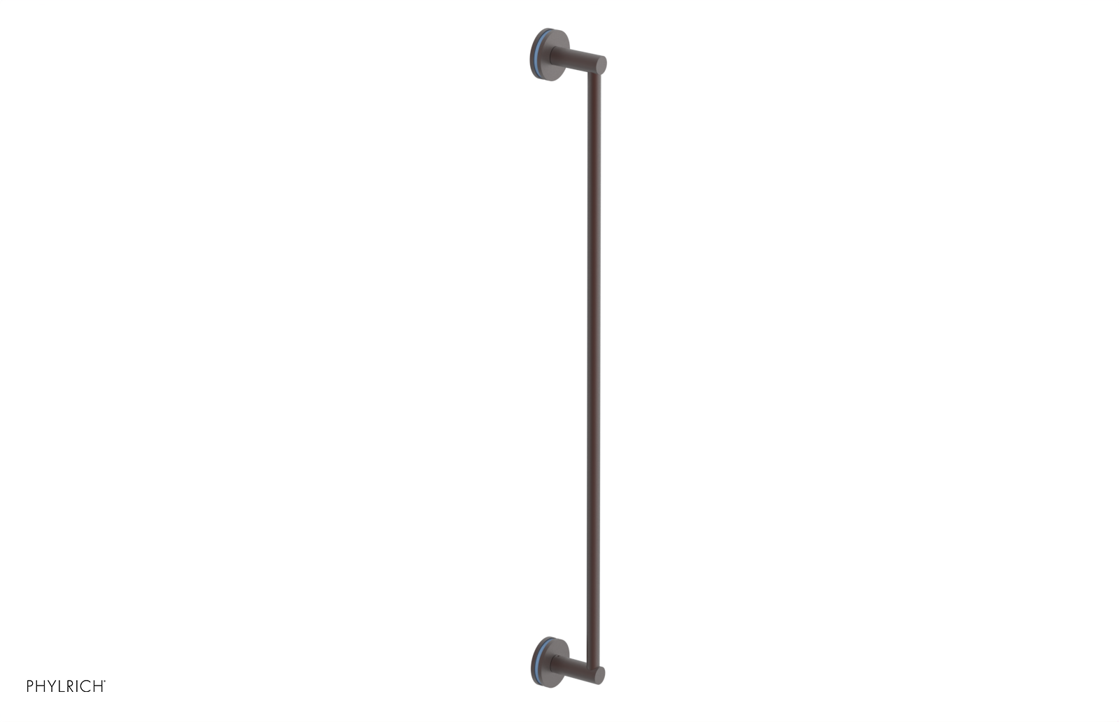 JOLIE - 30" Towel Bar with "Light Blue" Accents 222-72