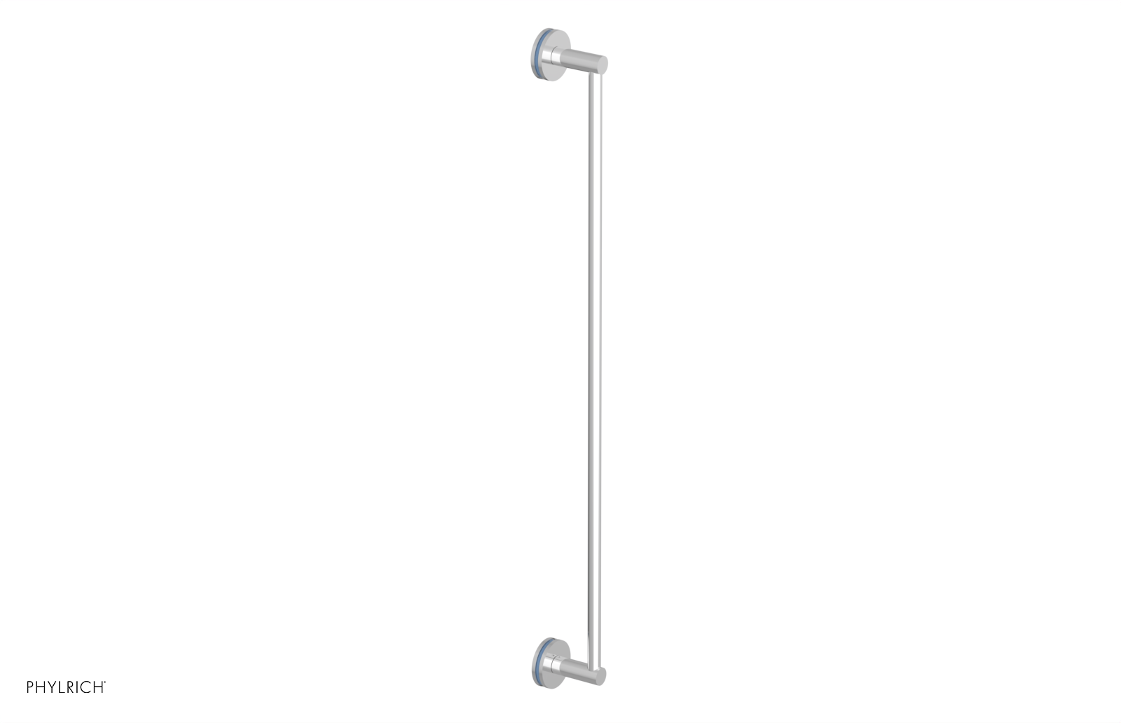 JOLIE - 30" Towel Bar with "Light Blue" Accents 222-72