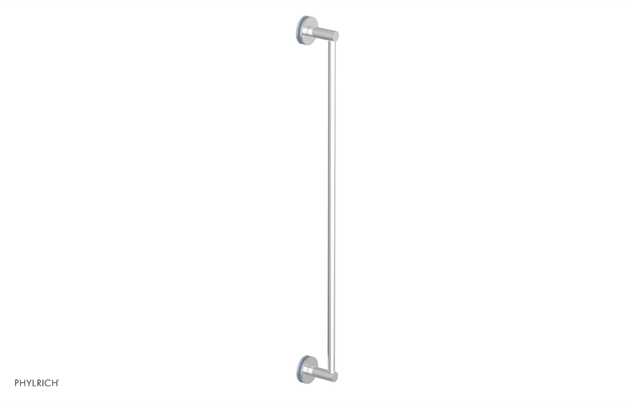 JOLIE - 30" Towel Bar with "Light Blue" Accents 222-72