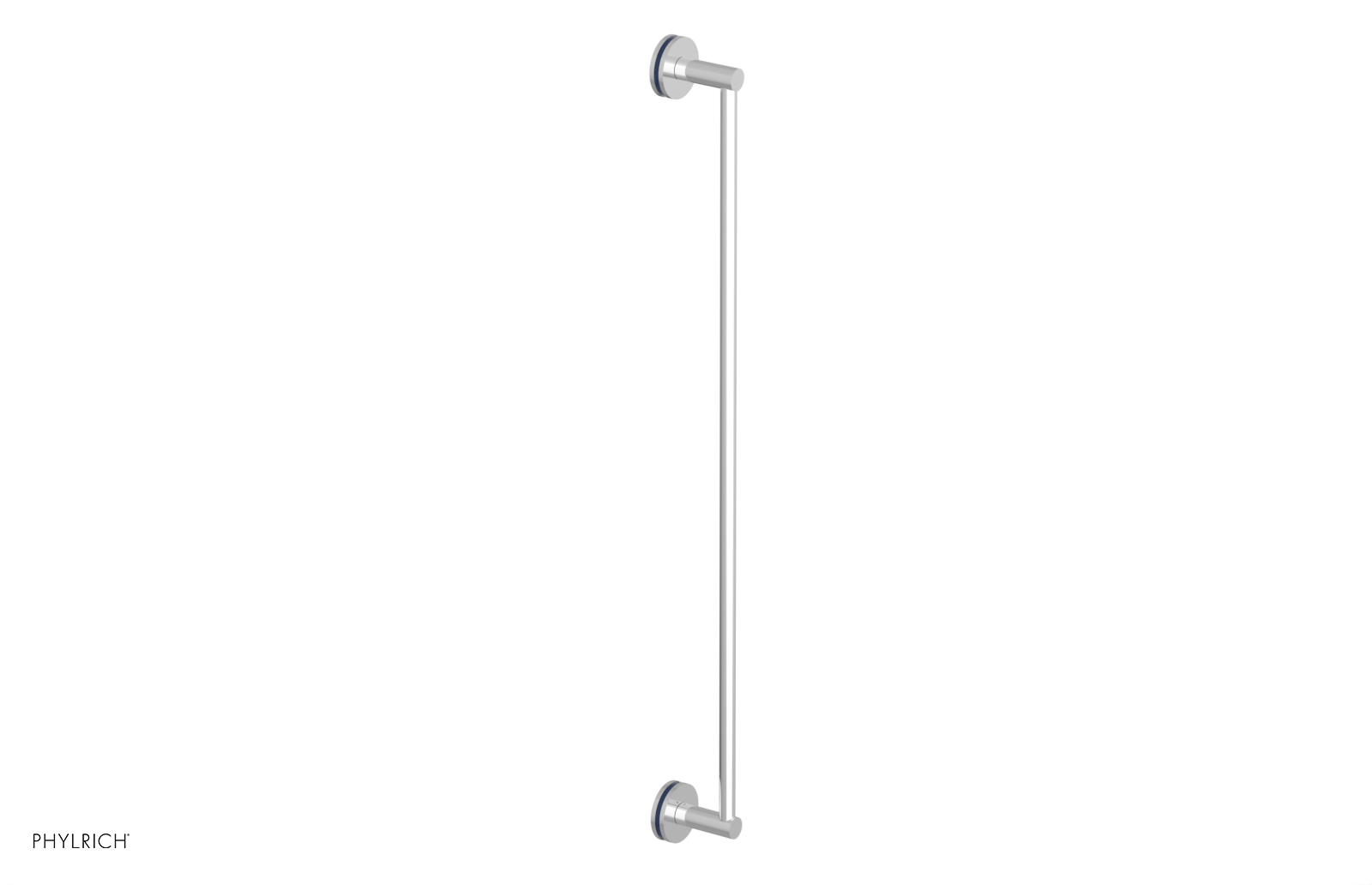 JOLIE - 30" Towel Bar with "Navy Blue" Accents 222-72