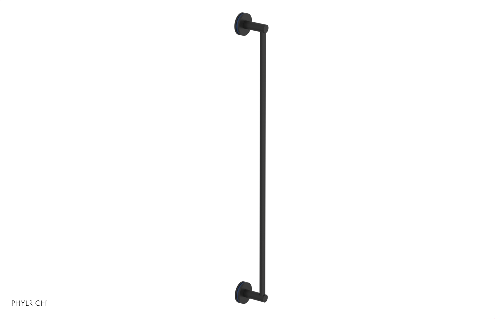 JOLIE - 30" Towel Bar with "Navy Blue" Accents 222-72