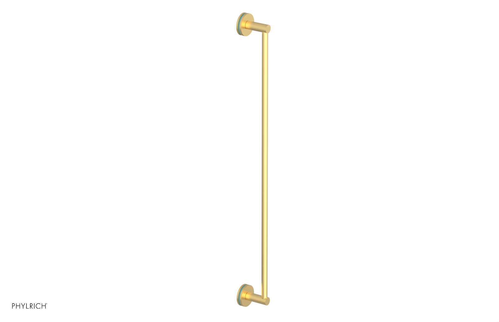 JOLIE - 30" Towel Bar with "Turqoise" Accents 222-72
