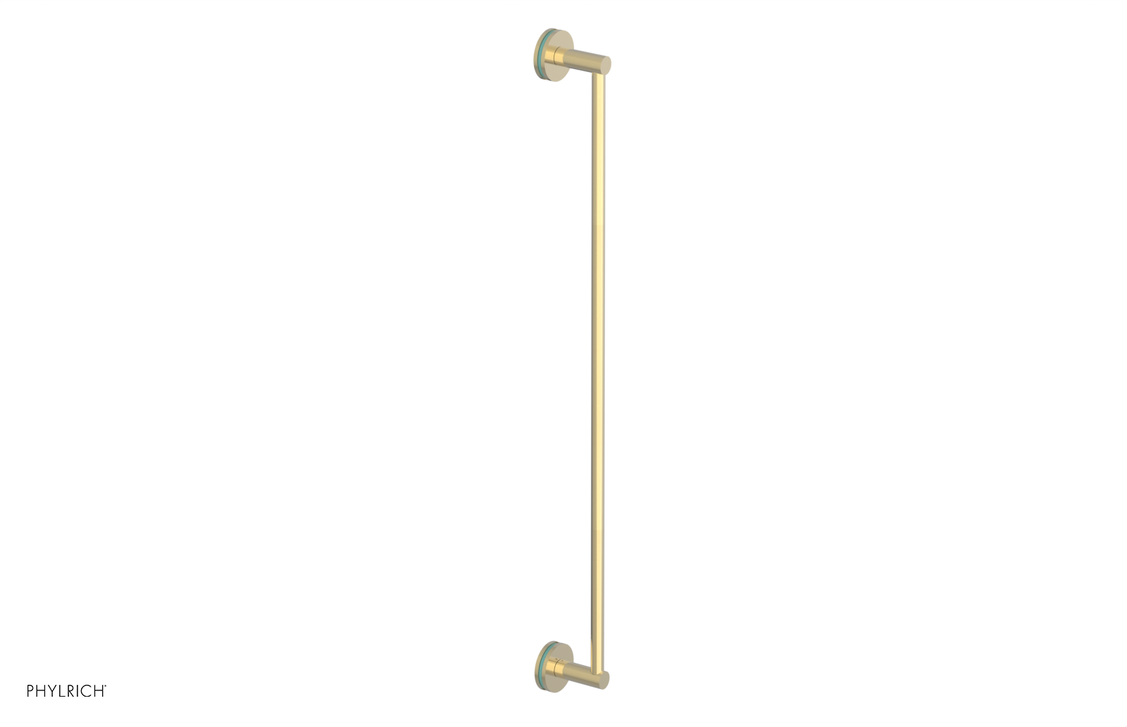 JOLIE - 30" Towel Bar with "Turqoise" Accents 222-72