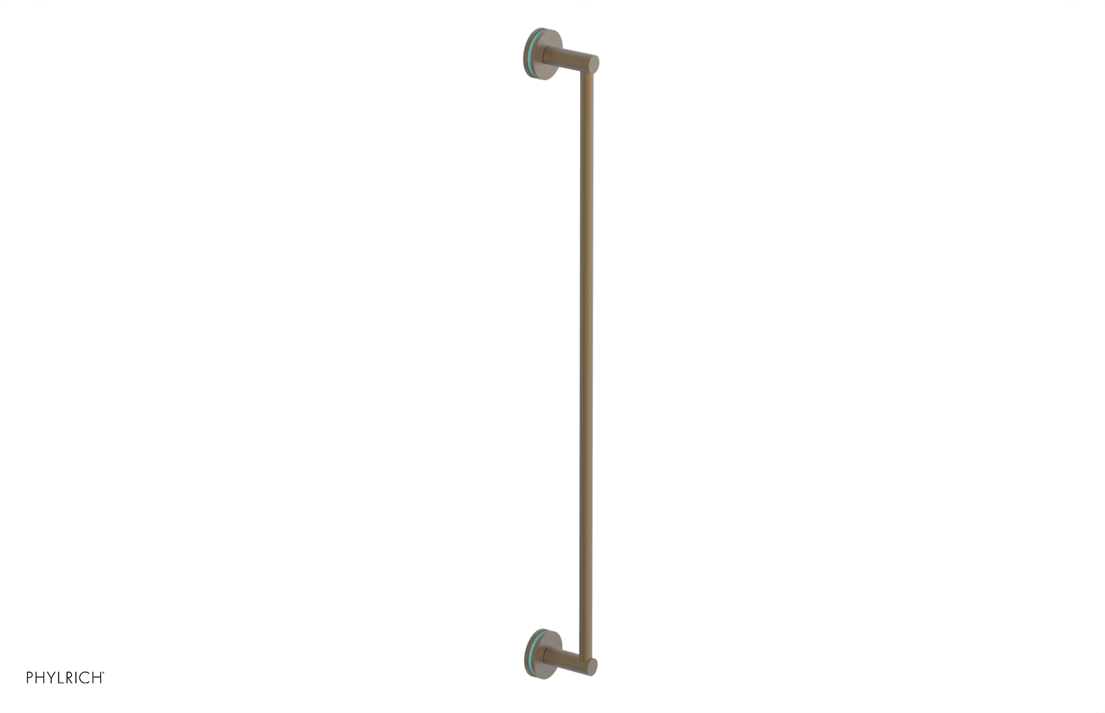 JOLIE - 30" Towel Bar with "Turqoise" Accents 222-72