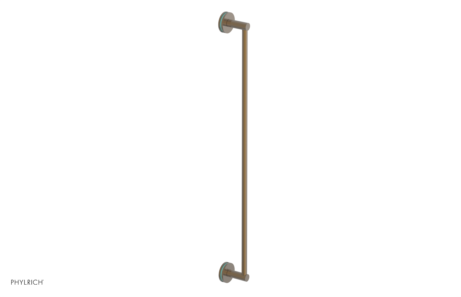 JOLIE - 30" Towel Bar with "Turqoise" Accents 222-72