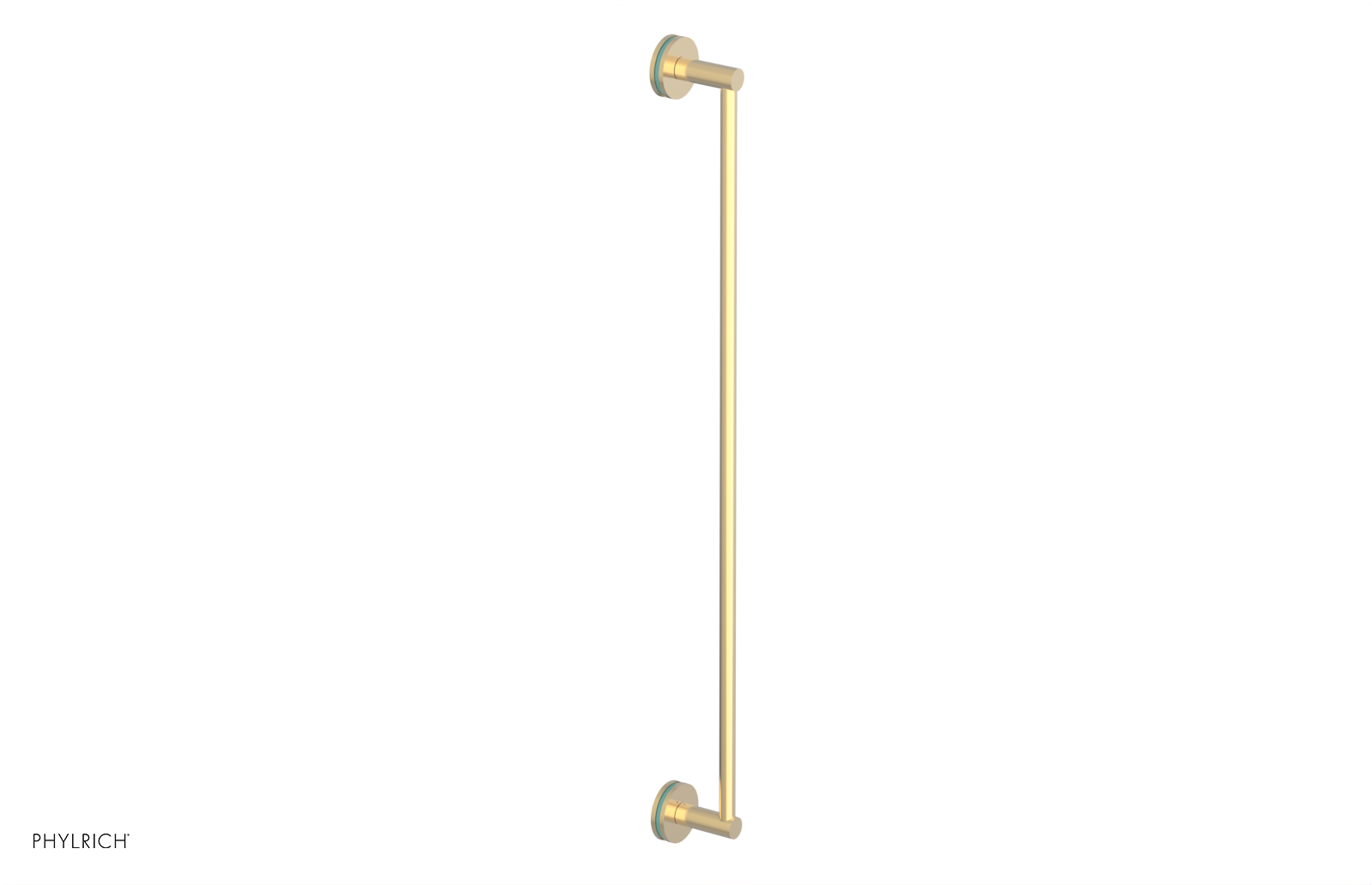JOLIE - 30" Towel Bar with "Turqoise" Accents 222-72